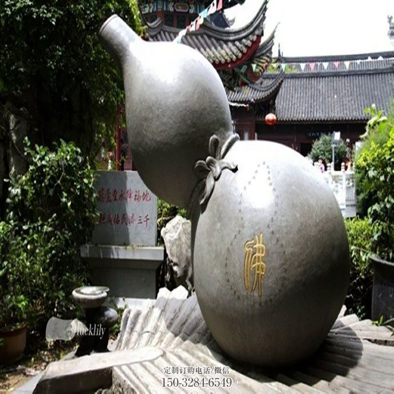 环境不锈钢葫芦雕塑制作