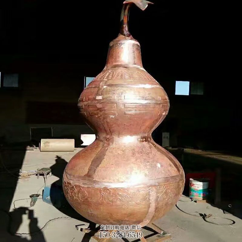 广场公园铜葫芦雕塑厂家