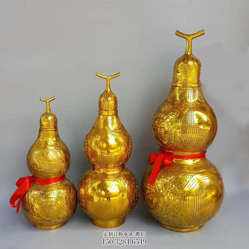 小铜葫芦雕塑厂家