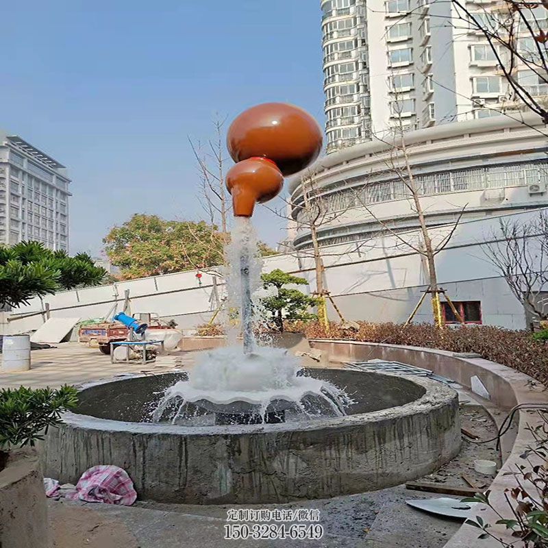 小流水葫芦雕塑厂家